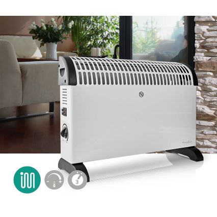 Konvekčný ohrievač 750-1250-2000W/230V