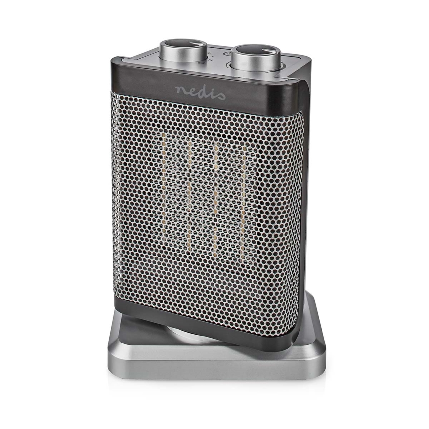 Ventilátor s keramickým vykurovacím telesom 1000/1500W/230V strieborná