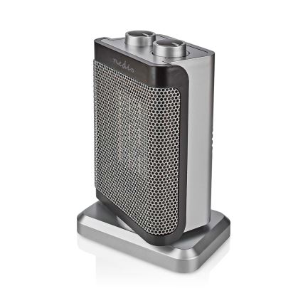 Ventilátor s keramickým vykurovacím telesom 1000/1500W/230V strieborná