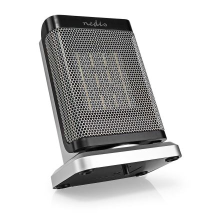 Ventilátor s keramickým vykurovacím telesom 1000/1500W/230V strieborná