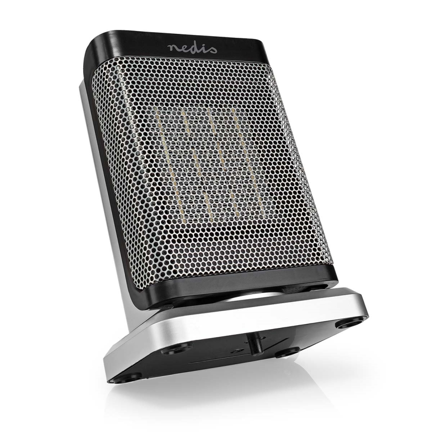 Ventilátor s keramickým vykurovacím telesom 1000/1500W/230V strieborná