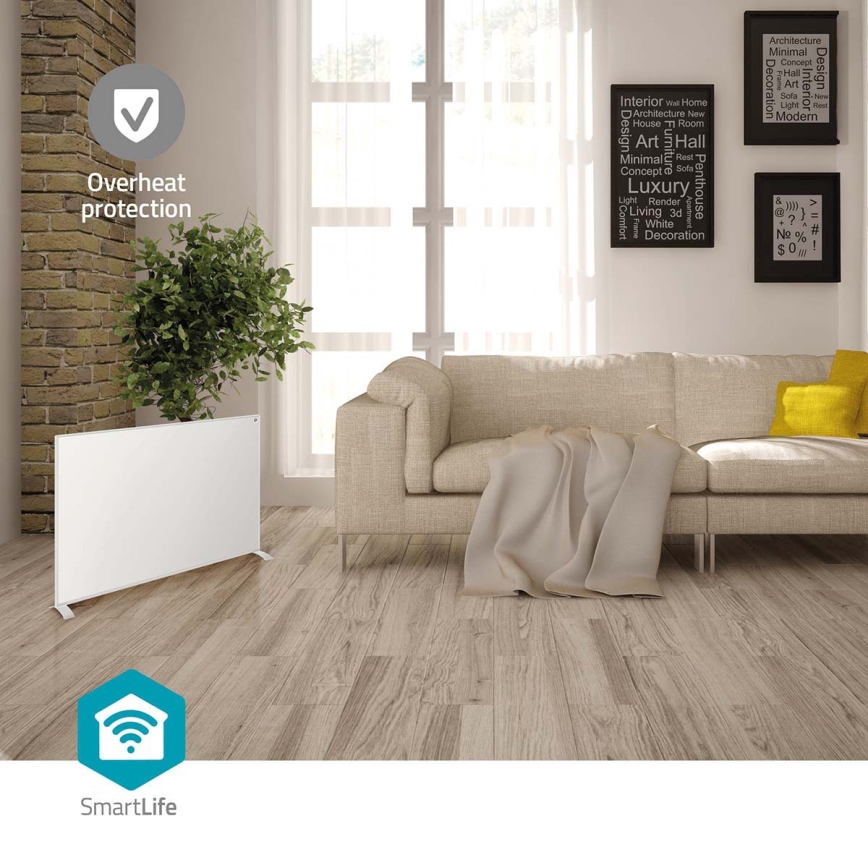 Infračervený vykurovací panel 700W/230V 120x62 cm IP44 Wi-Fi Tuya + diaľkové ovládanie