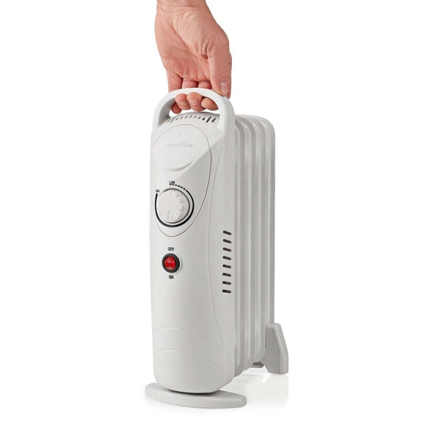 Prenosný olejový ohrievač s 5 rebrami 500W/230V