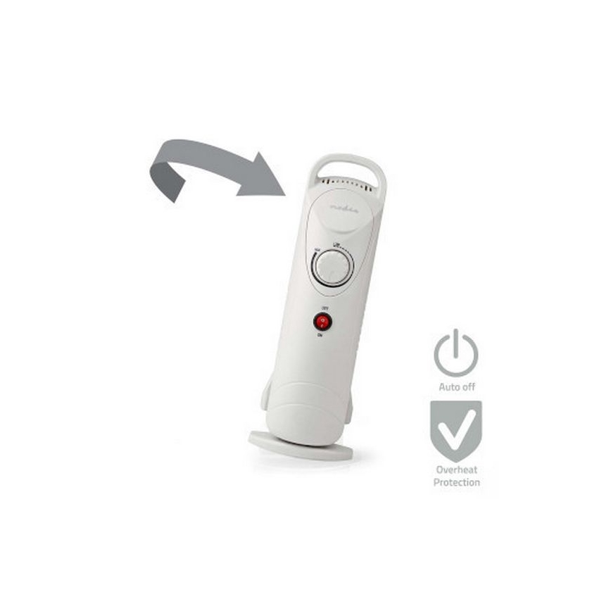 Prenosný olejový ohrievač s 5 rebrami 500W/230V