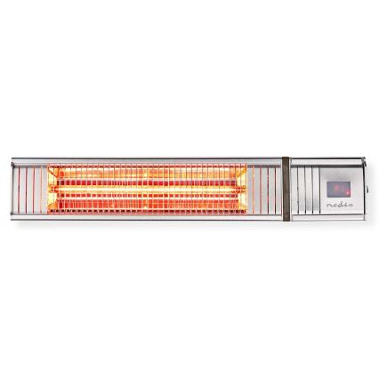 Vonkajšie elektrické vykurovacie teleso 2000W/230V IP65 + diaľkové ovládanie.