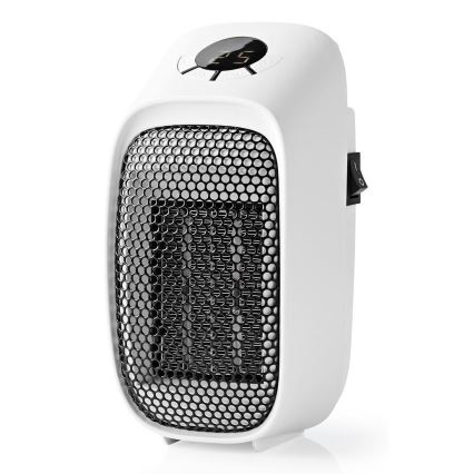 Ohrievač do zásuvky s termostatom a LCD displejom 400W/230V