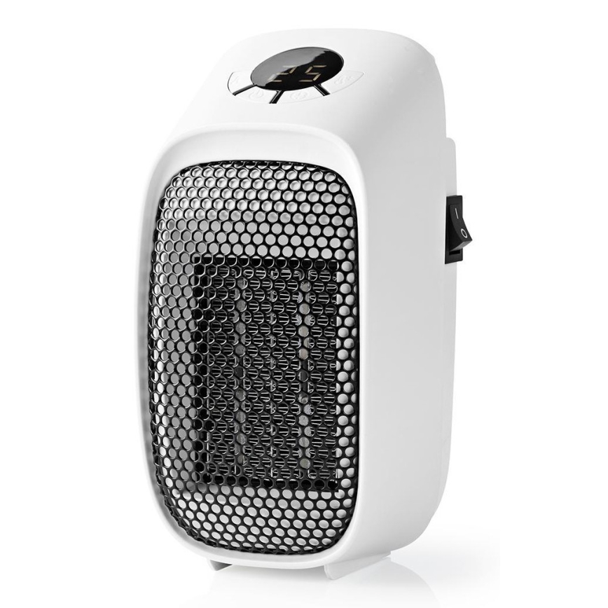 Ohrievač do zásuvky s termostatom a LCD displejom 400W/230V