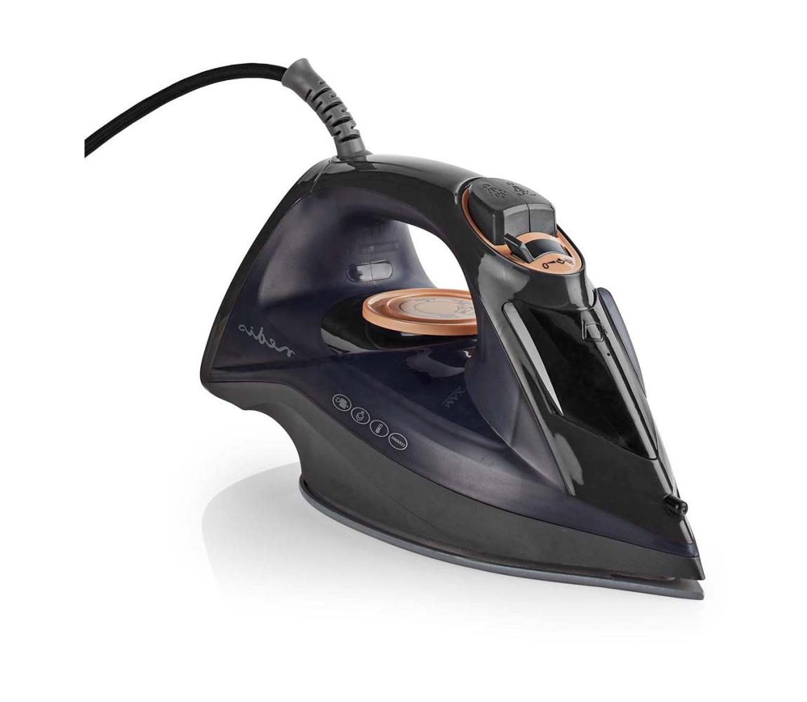   IRON1000 - Naparovacia žehlička 2200W/230V čierna 