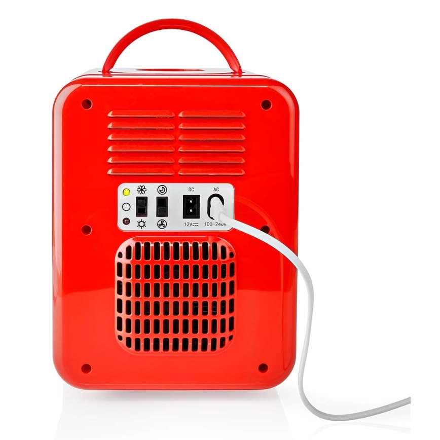 Prenosná mini chladnička 50W/230V červená