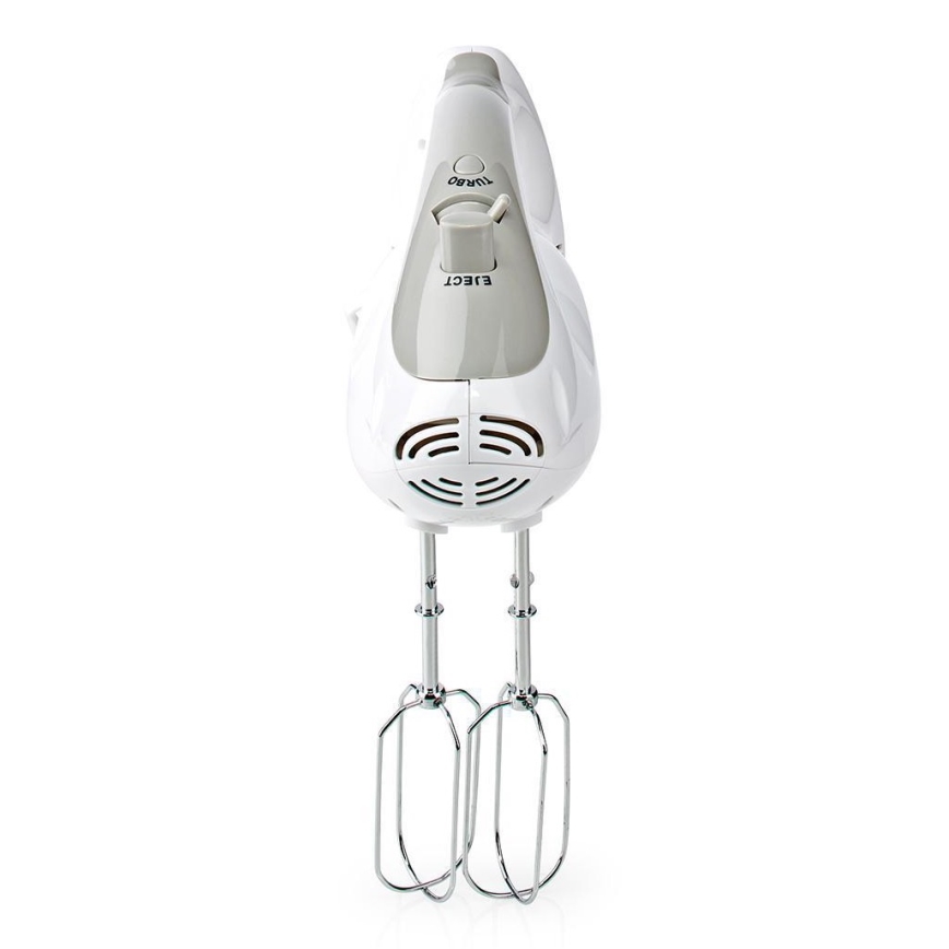 Ručný šľahač s misou 200W/230V biela