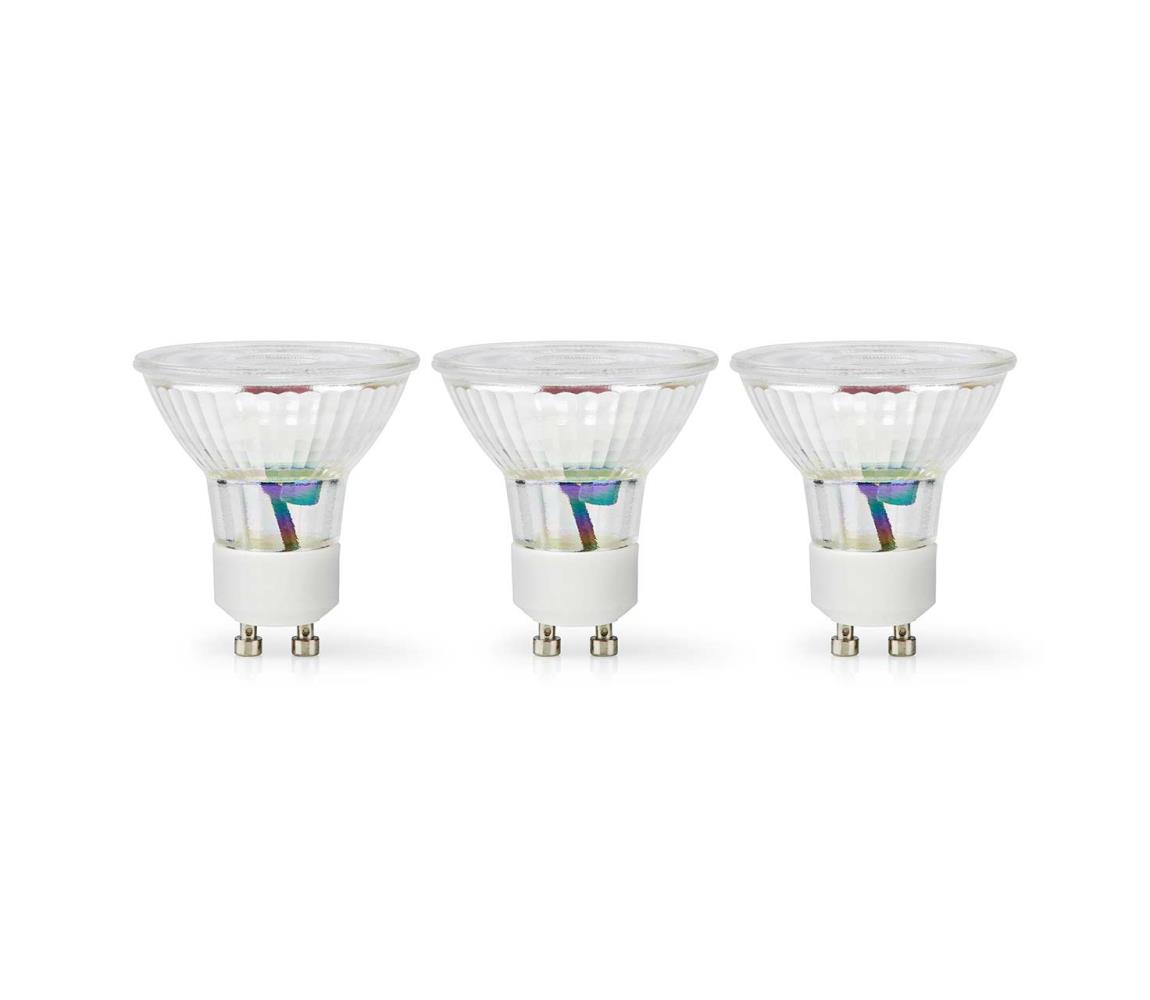 LBGU10P163P3 - SADA 3x LED žiarovky GU10/4,5W/230V 2700K LBGU10P163P3