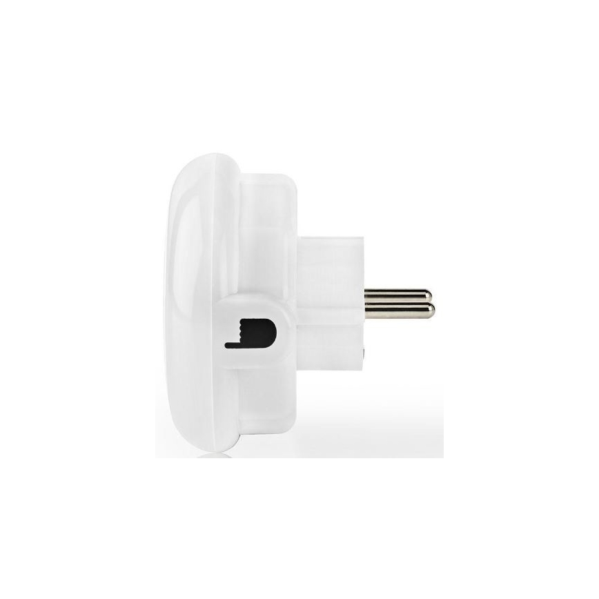 LED Nočné svetlo so senzorom LED/0,6W/230V