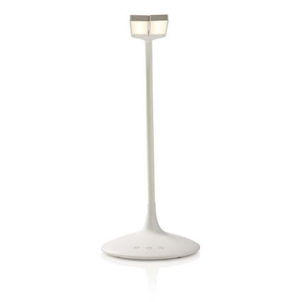 LED Stmievateľná stolná lampa LED/6W/5V 2200 mAh biela