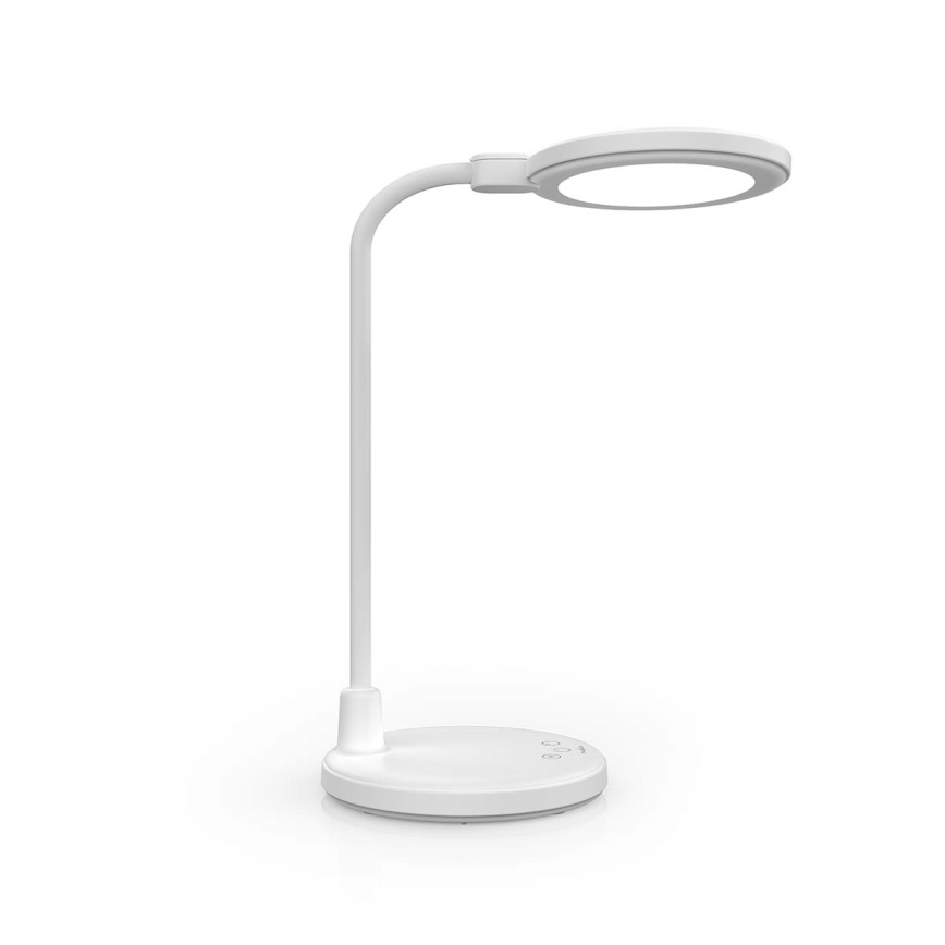 LED stmievateľná nabíjateľná dotyková lampa so zrkadlom LED/6W/1200 mAh 3000/4000/5700K CRI 90 biela
