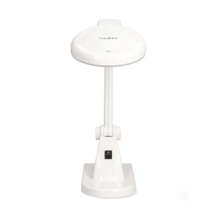 LED stolová lampa s lupou LED/6W/230V biela