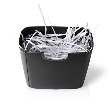 Skartovač papiera A4 objem 10 l 230 V čierna