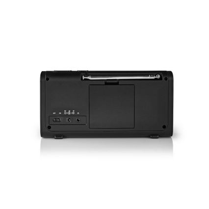 Rádio s hodinami a funkciou alarmu 3W/FM/DAB