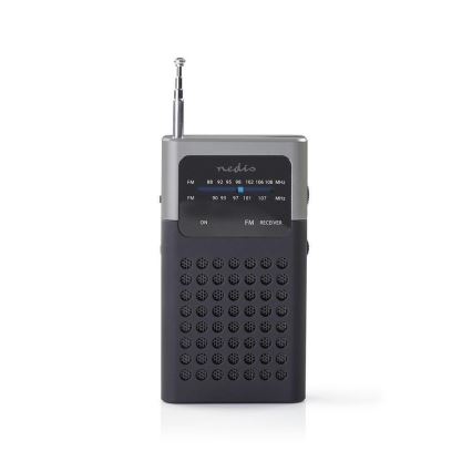 Vreckové FM rádio 1,5W/2xAAA