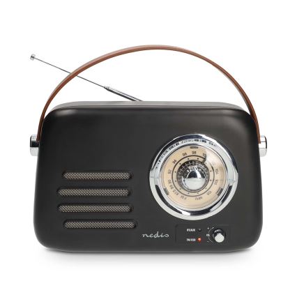 Retro FM rádio 3 W / 5 V 1500 mAh