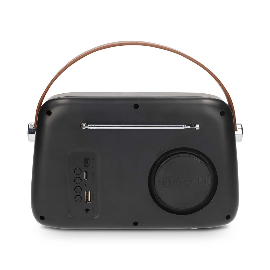 Retro FM rádio 3 W / 5 V 1500 mAh