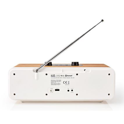 Multifunkčné internetové rádio 34W/230V DAB+ FM Wi-Fi Bluetooth USB + diaľkové ovládanie