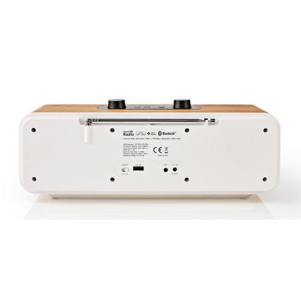 Multifunkčné internetové rádio 34W/230V DAB+ FM Wi-Fi Bluetooth USB + diaľkové ovládanie