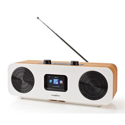 Multifunkčné internetové rádio 34W/230V DAB+ FM Wi-Fi Bluetooth USB + diaľkové ovládanie