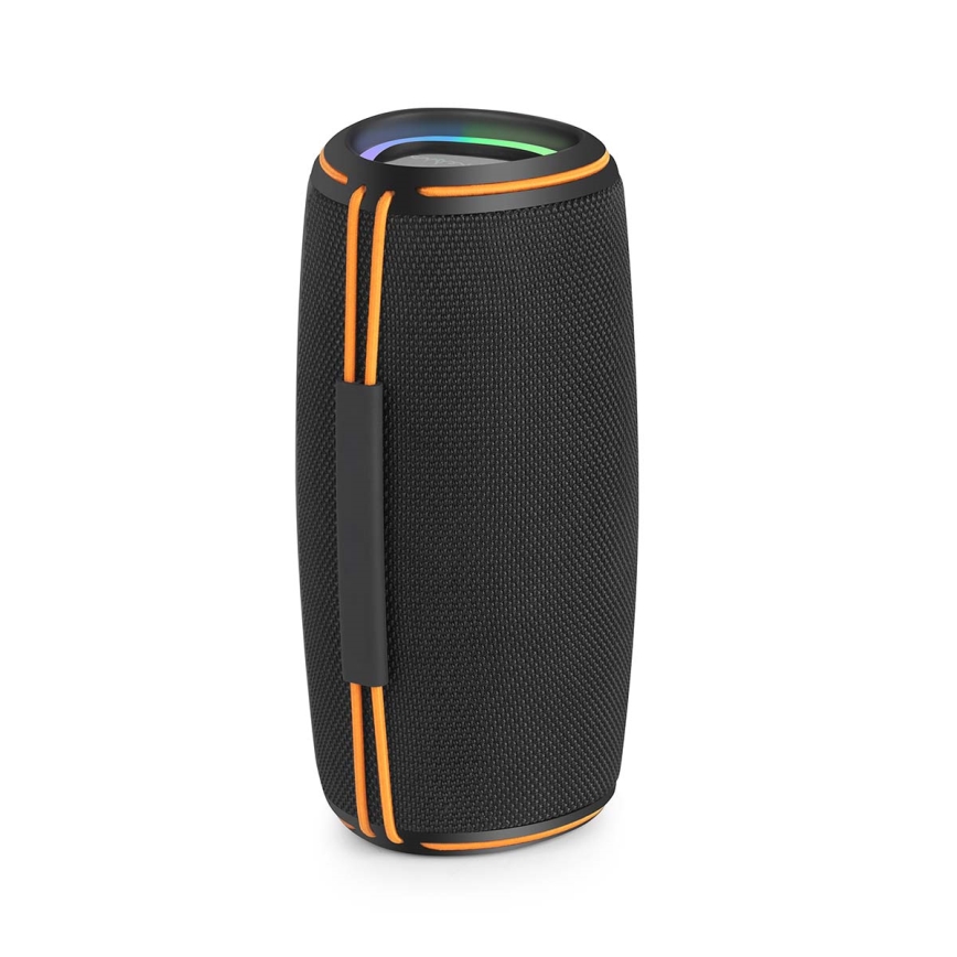 LED nabíjací reproduktor 60 W / 2000 mAh, IPX4, čierny
