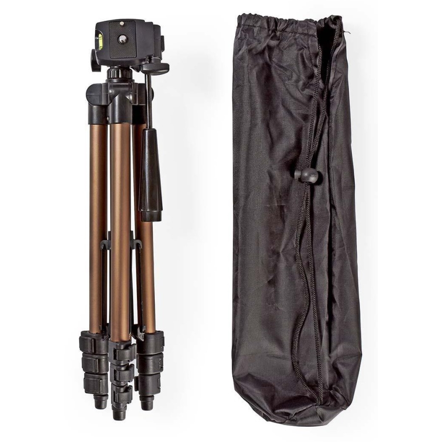 Statív pre fotoaparáty a videokamery bronz/čierna