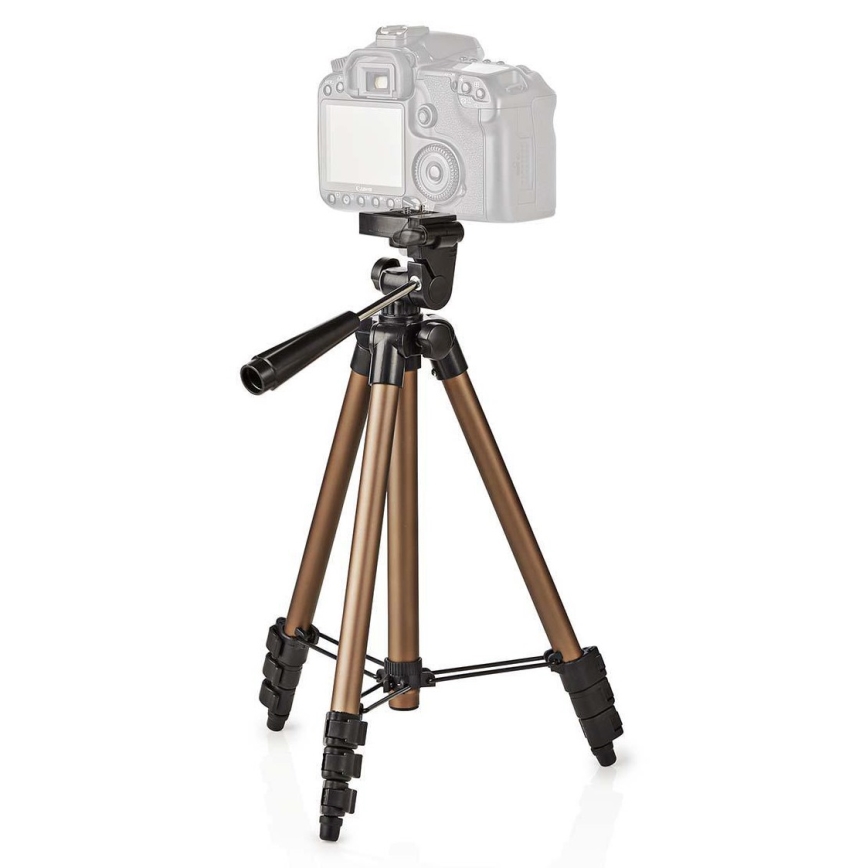 Statív pre fotoaparáty a videokamery bronz/čierna