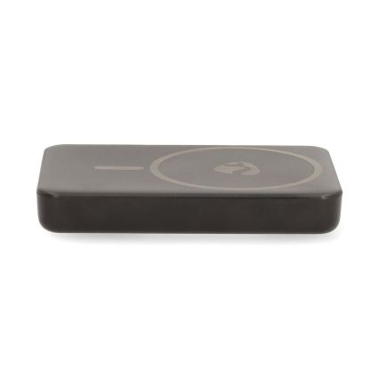 Powerbanka 2v1 magnetická s bezdrôtovým nabíjaním MagSafe 5000 mAh čierna