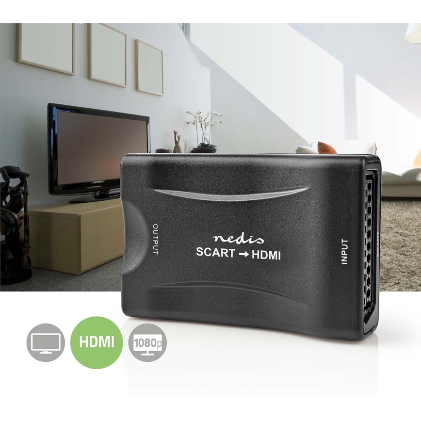 HDMI prevodník SCART-HDMI