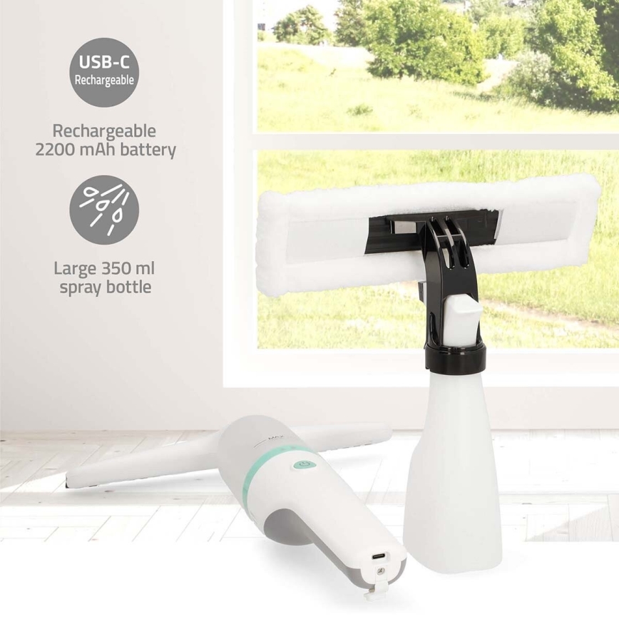 Nabíjací okenný vysávač 12W/2200 mAh