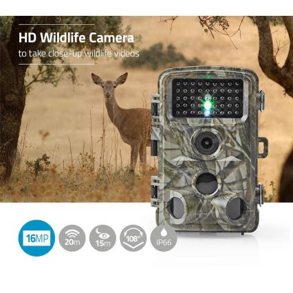 Fotopasca so senzorom 24MP Full HD 8xAA IP66