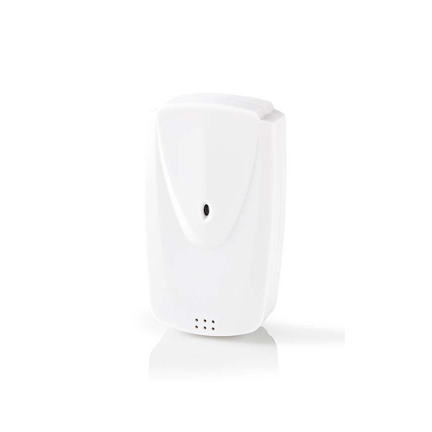 Meteostanica s farebným LCD displejom 230V/3xAAA + 2xAA biela