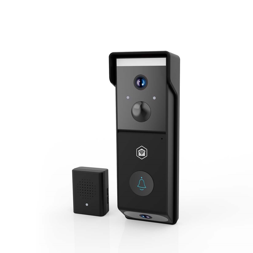 Videozvonček so snímačom pohybu SmartLife 4400 mAh 2x Full HD 1080p IP54 Wi‑Fi Tuya