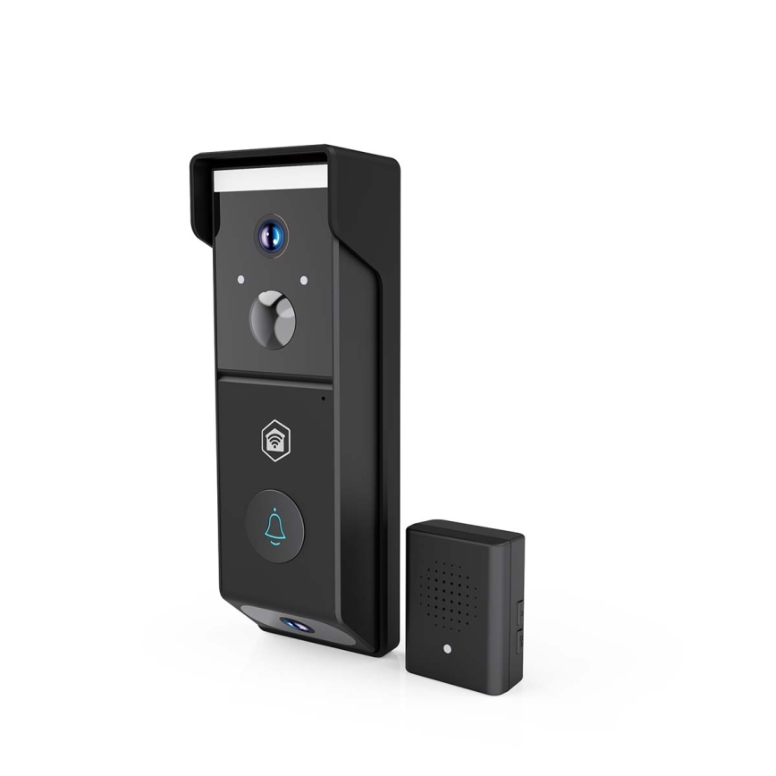 Videozvonček so snímačom pohybu SmartLife 4400 mAh 2x Full HD 1080p IP54 Wi‑Fi Tuya