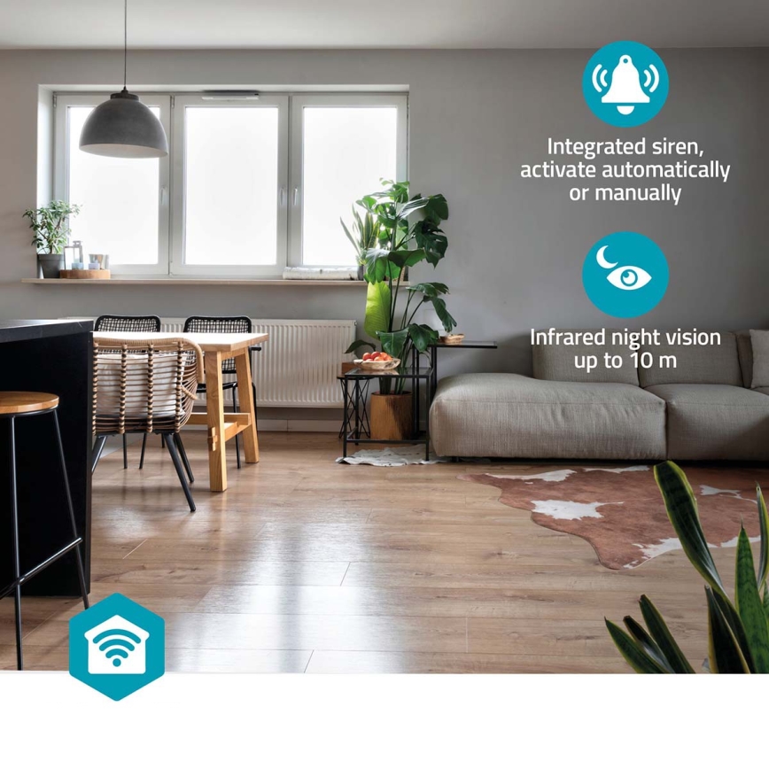 Inteligentná kamera Smartlife 5V 3 MP Full HD 1296p Wi-Fi Tuya