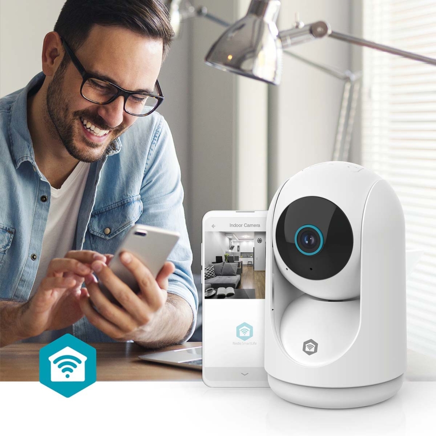 Inteligentná kamera Smartlife 5V 3MP Full HD 1296p Wi-Fi Tuya