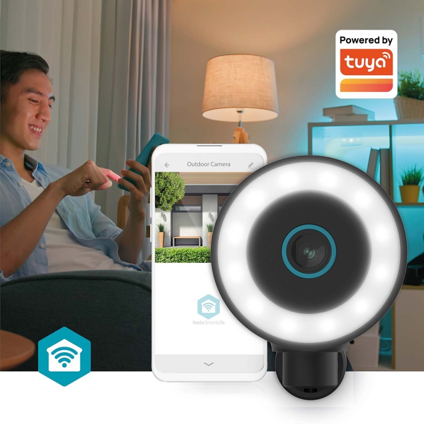 Inteligentná vonkajšia kamera SmartLife 5V 4K 8MP 3840x2160p IP65 Wi-Fi Tuya