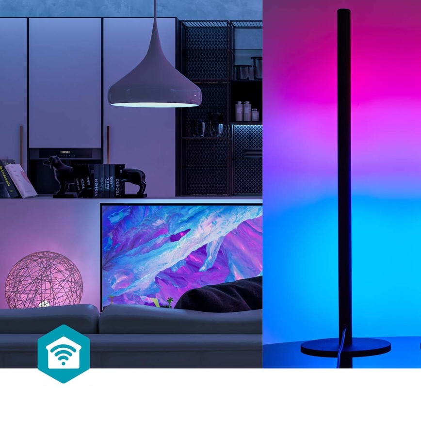 SADA 2x LED RGBIC Stmievateľná stolná lampa SmartLife LED/36W/230V 55 cm 2700-6500K Wi-Fi Tuya + diaľkové ovládanie
