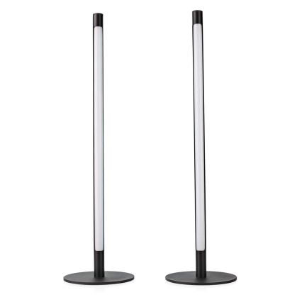 SADA 2x LED RGBIC Stmievateľná stolná lampa SmartLife LED/36W/230V 55 cm 2700-6500K Wi-Fi Tuya + diaľkové ovládanie