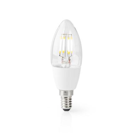 LED Stmievateľná inteligentná žiarovka C37 E14/5W/230V 2700K