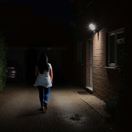 LED Stmievateľný reflektor so snímačom pohybu SmartLife LED/20W/230V 3000-6500K IP44 Wi-Fi