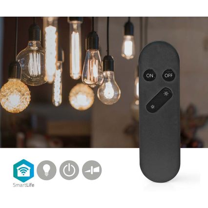 Diaľkový ovládač SmartLife 2xAAA Wi-Fi čierny