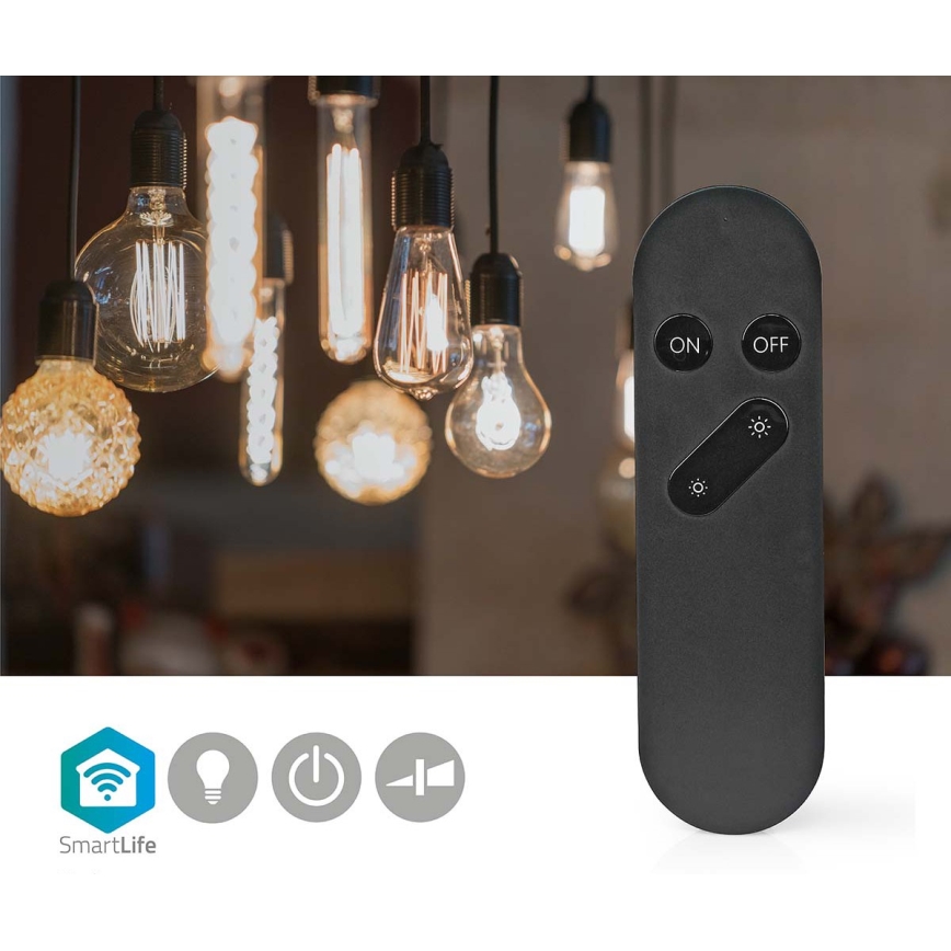 Diaľkový ovládač SmartLife 2xAAA Wi-Fi čierny