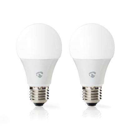 SADA 2x LED RGBW Stmievateľná žiarovka SmartLife E27/9W/230V Wi-Fi 2700-6500K