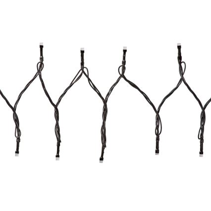 LED RGB Vonkajší reťazec 42xLED/8 funkcií 8m IP65 Wi-Fi Tuya