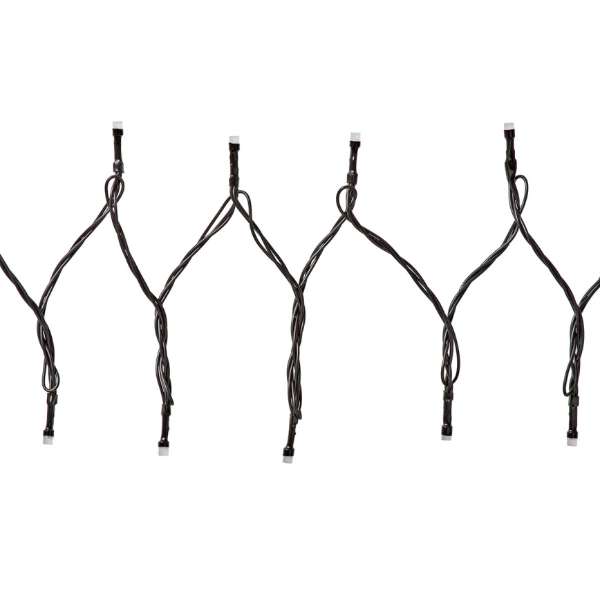 LED RGB Vonkajší reťaz 84xLED/8 funkcií 13m IP65 Wi-Fi Tuya