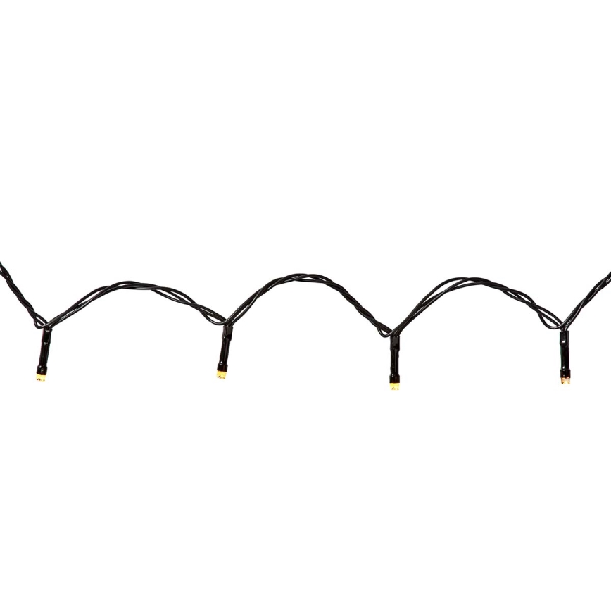 LED Vonkajší vianočný záves 200xLED/8 funkcií 5x4m IP65 Wi-Fi Tuya teplá až studená biela